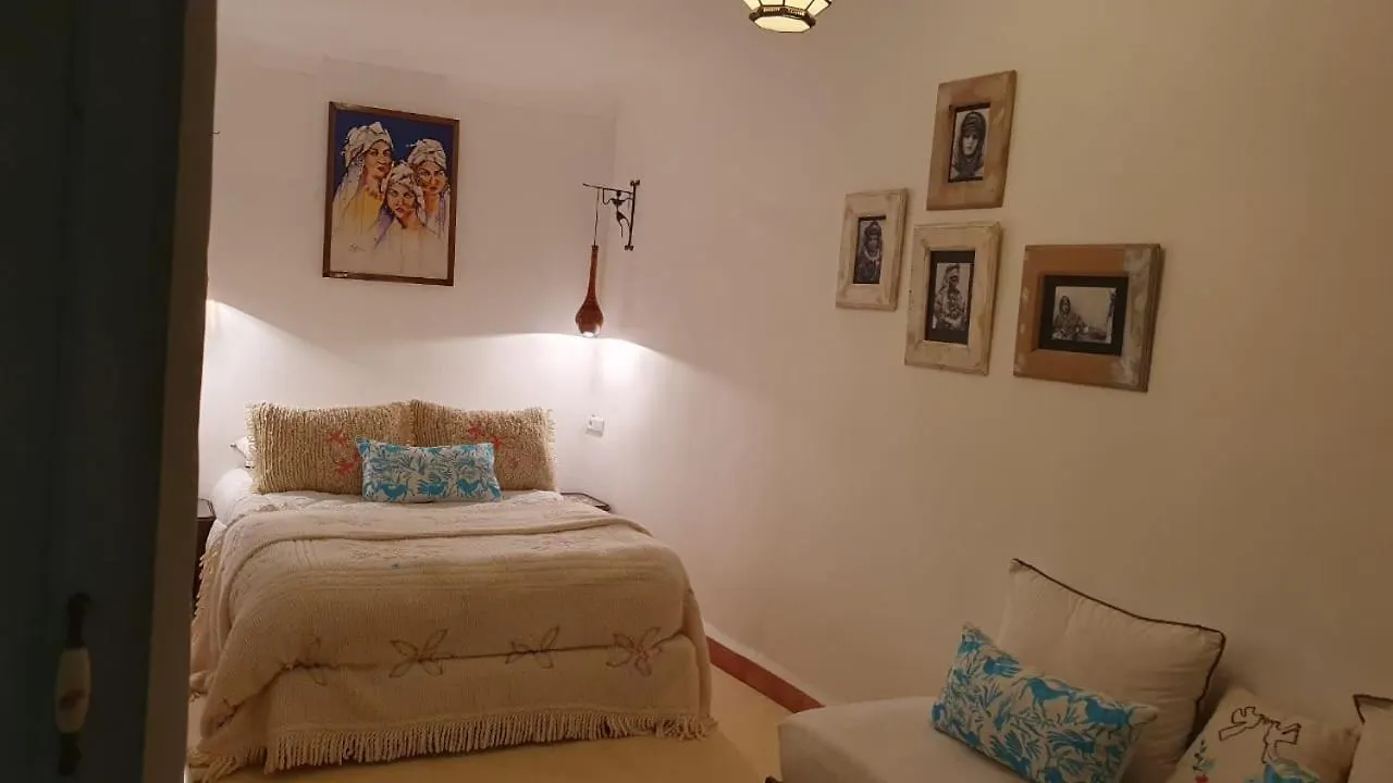 Rum i privatbostad Dar Malwan Lägenhet Marrakesh