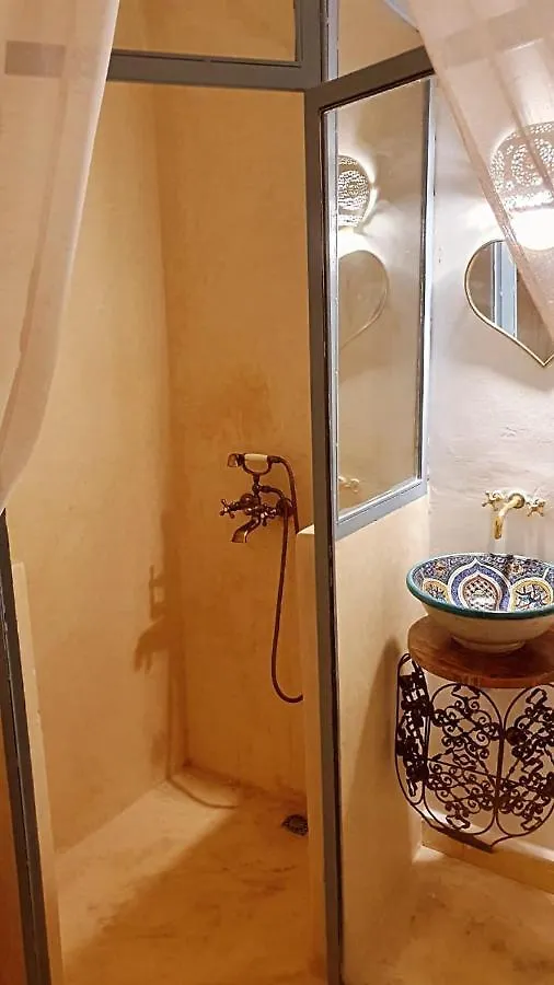 Rum i privatbostad Dar Malwan Lägenhet Marrakesh Marocko