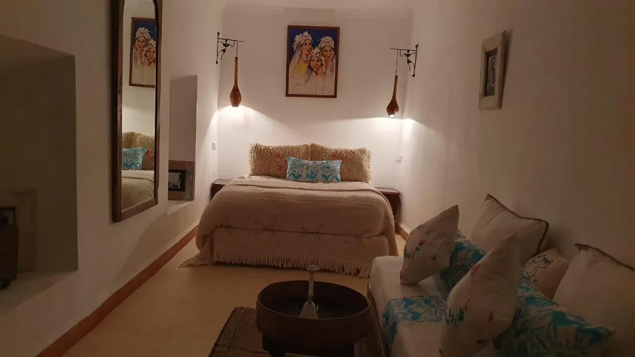 Rum i privatbostad Dar Malwan Lägenhet Marrakesh